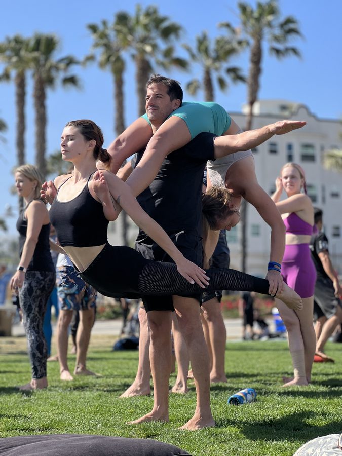 Santa Monica Acro Jam at Muscle Beach